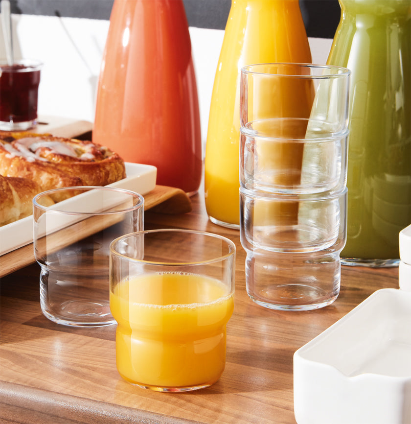 GOBELET FORME BASSE 22CL LOG TRANSPARENT ARC – Chope et gobelet – HygiRéa