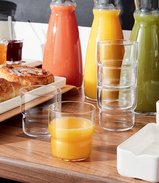 GOBELET 27CL FORME BASSE LOG TRANSPARENT ARC – Chope et gobelet – HygiRéa