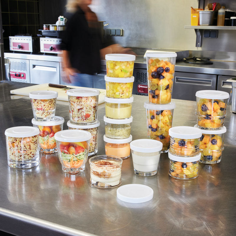 CHOPE FORME BASSE NEW YORK 25CL TRANSPARENT – Chope et gobelet – HygiRéa