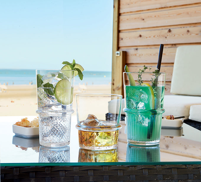 CHOPE FORME BASSE NEW YORK 38CL TRANSPARENT – Chope et gobelet – HygiRéa