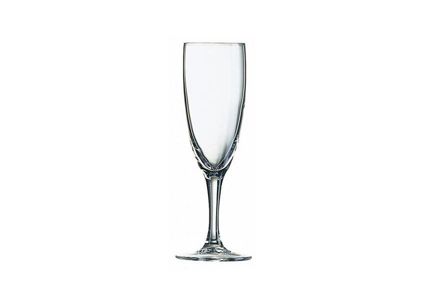 VERRE À PIED FLUTE 17CL ELEGANCE ARCOROC ECOPACK – Verre à pied – HygiRéa