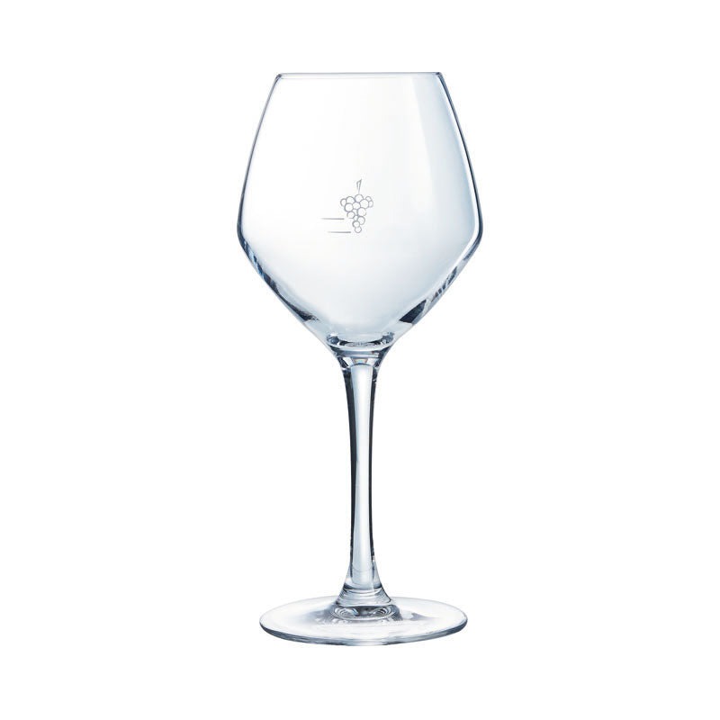 VERRE A PIED VIN AU VERRE VIN JEUNE 35CL – Verre à pied – HygiRéa