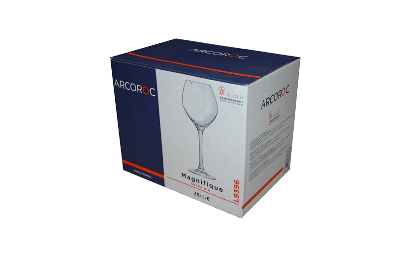 VERRE A PIED 35CL MAGNIFIQUE TRANSPARENT ARC – Verre à pied – HygiRéa