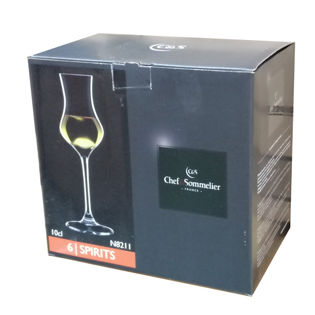 VERRE A PIED GRAPPA SPIRIT 10CL CHEF ET SOMM ELIER – Verre à pied – HygiRéa