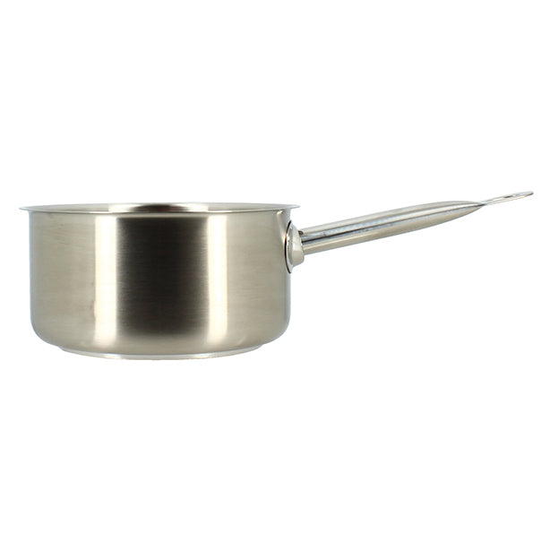 CASSEROLE PROFESSIONNEL 18CM EN ACIER INOXYDABLE – Casserole – HygiRéa