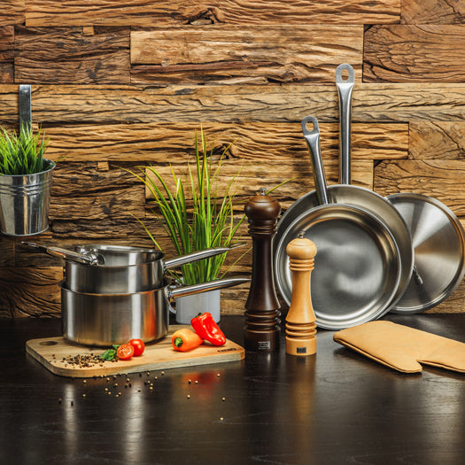 CASSEROLE PROFESSIONNEL 24CM EN ACIER INOXYDABLE – Casserole – HygiRéa