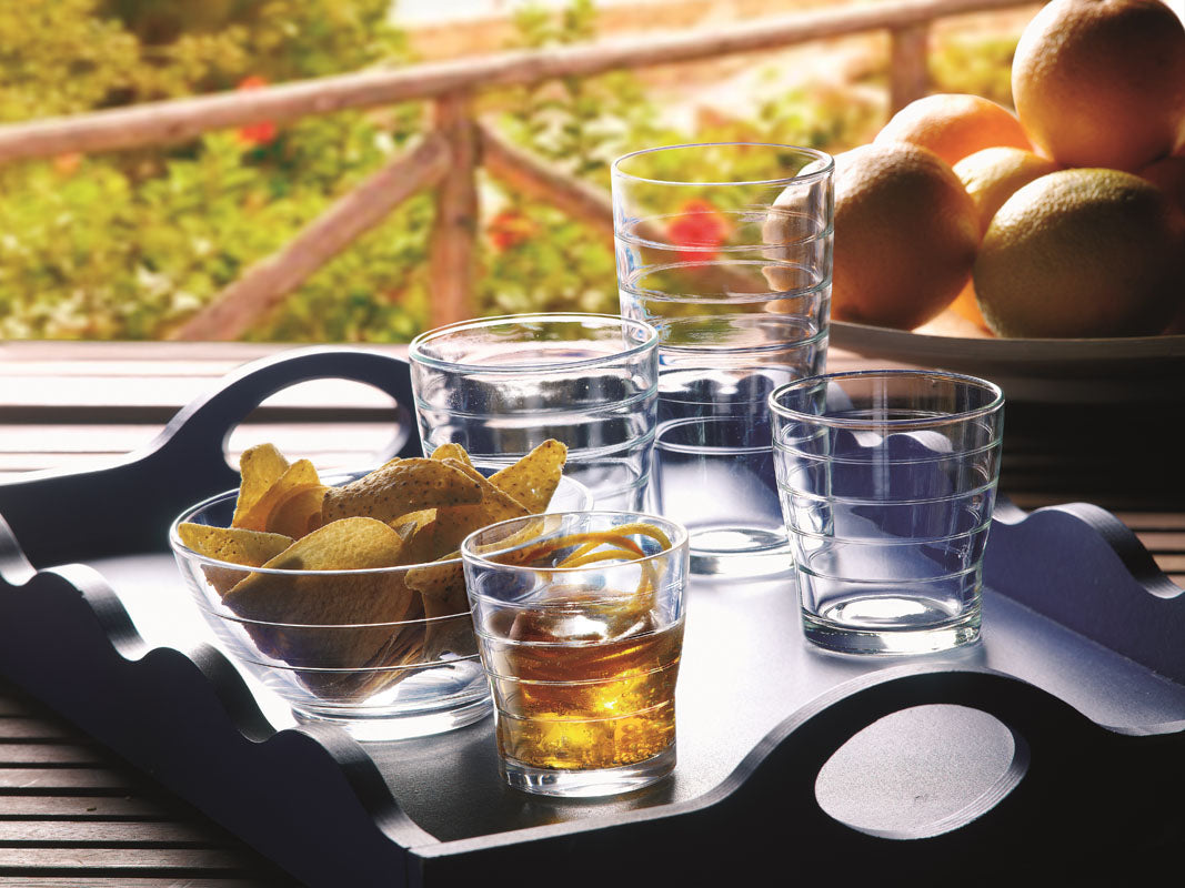 GOBELET FORME BASSE HABANA 22CL VERRE TRANSPARENT – Chope et gobelet – HygiRéa