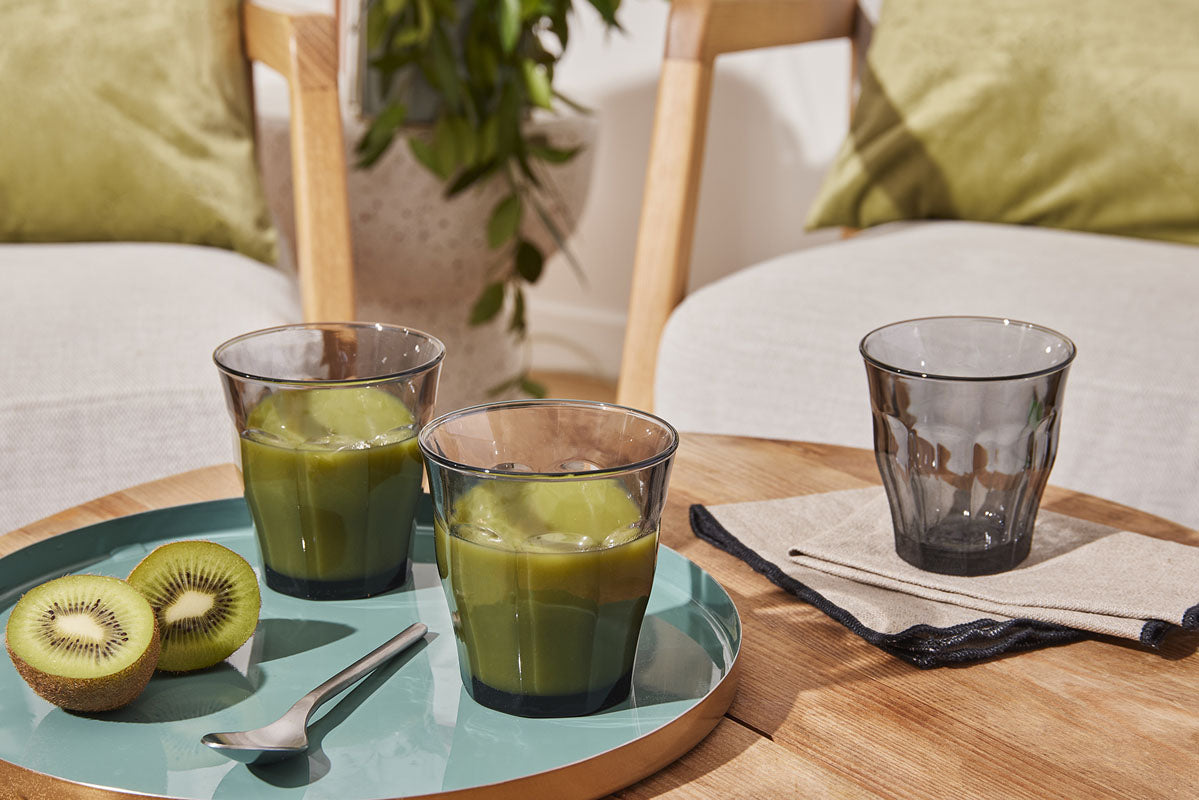 GOBELET PICARDIE 25CL EN VERRE TREMPÉ GRIS – Chope et gobelet – HygiRéa