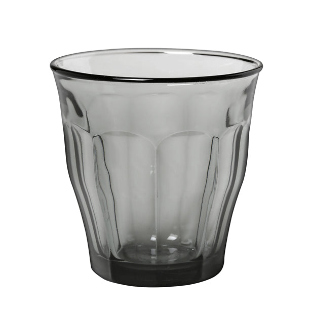 GOBELET PICARDIE 25CL EN VERRE TREMPÉ GRIS – Chope et gobelet – HygiRéa
