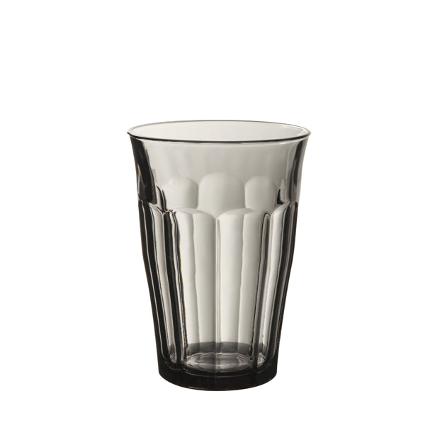 GOBELET PICARDIE 36CL EN VERRE TREMPÉ GRIS – Chope et gobelet – HygiRéa