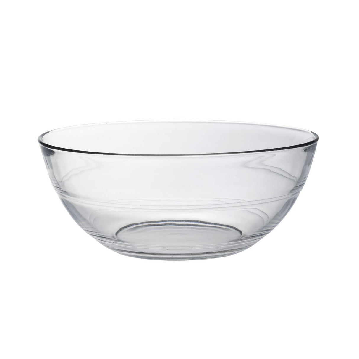 SALADIER GIGOGNE 23CM EN VERRE TREMPE TRANSPARENT – Complément table – HygiRéa