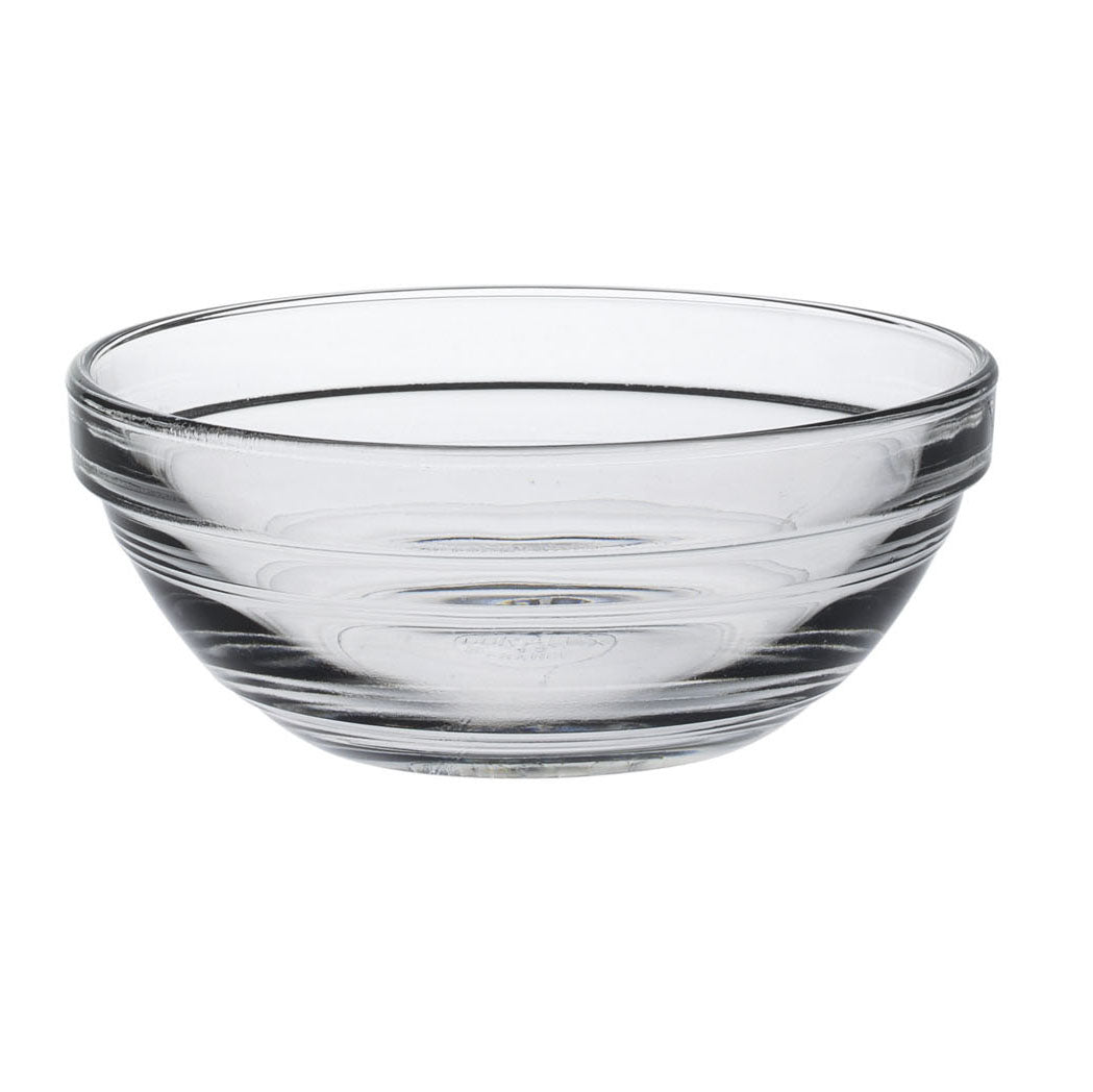 COUPELLE LYS EMPILABLE 10.5CM EN VERRE TREMPÉ TRANSPARENT – Complément table – HygiRéa