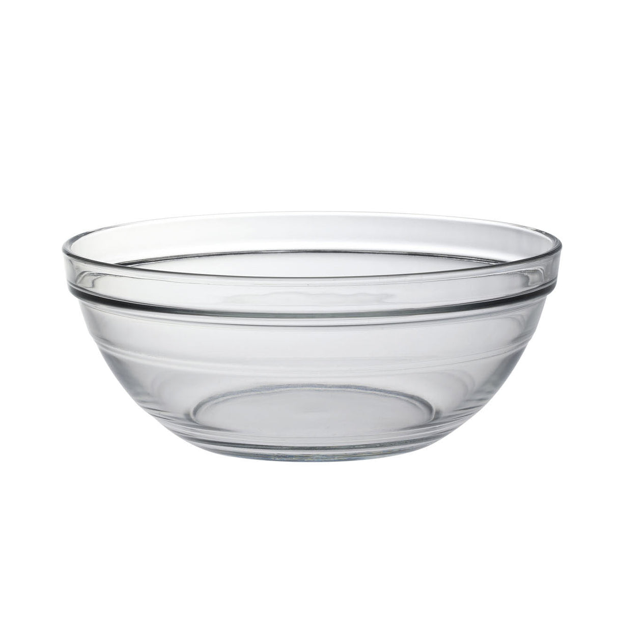 SALADIER GIGOGNE EMPILABLE 20.CM EN VERRE TREMPÉ TRANSPARENT – Complément table – HygiRéa