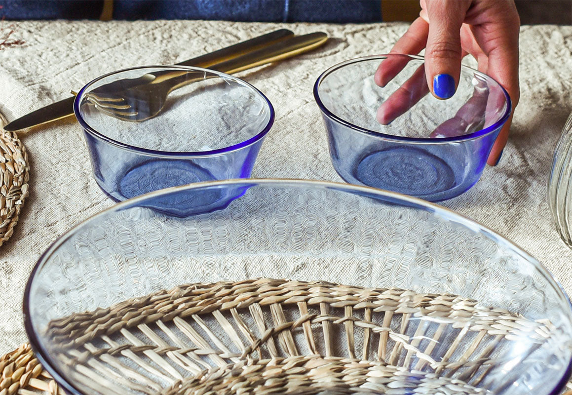 COUPELLE DE TABLE LYS MARINE 10,5CM 25CL – Complément table – HygiRéa