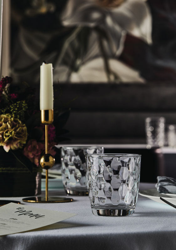 CHOPE FORME HAUTE 30CL SILK VERRE TRANSPARENT – Chope et gobelet – HygiRéa