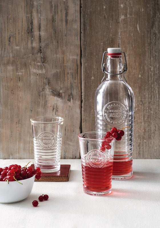 BOUTEILLE OFFICINA 0.75L TRANSPARENT – Carafe, pichet et bouteille – HygiRéa