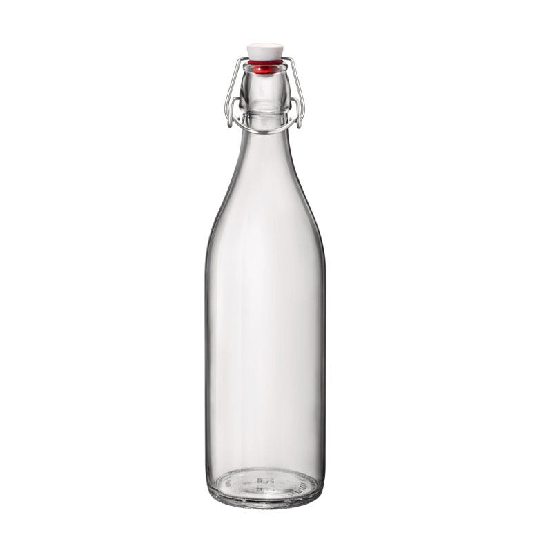 BOUTEILLE GIARA 1L EN VERRE TRANSPARENT – Carafe, pichet et bouteille – HygiRéa