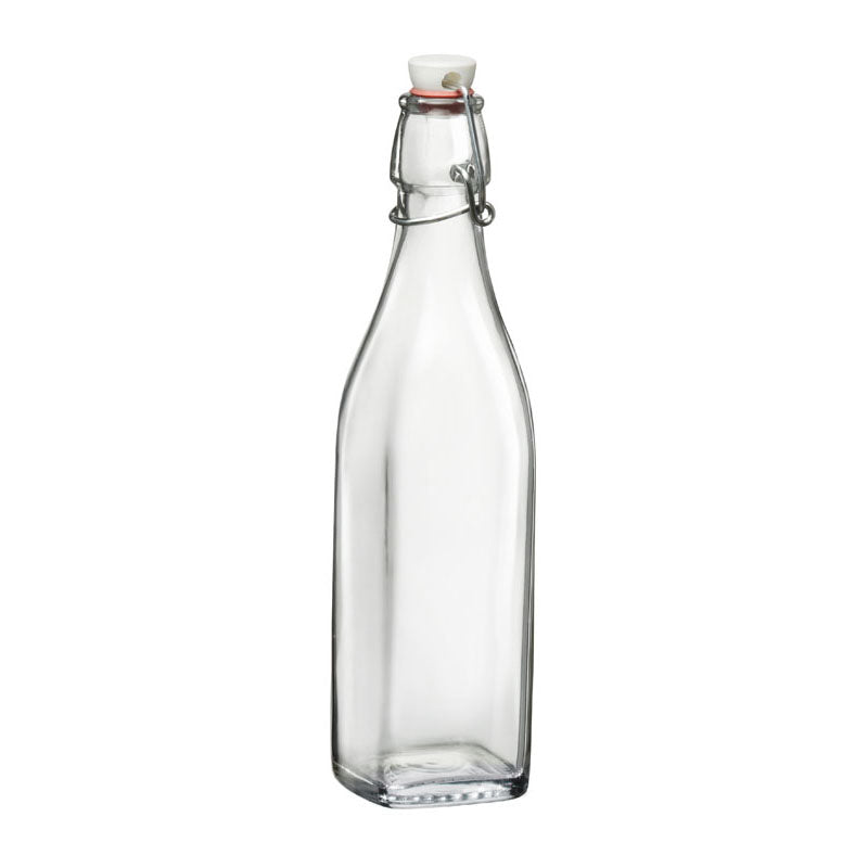BOUTEILLE SWING 0.50L EN VERRE TRANSPARENT – Carafe, pichet et bouteille – HygiRéa
