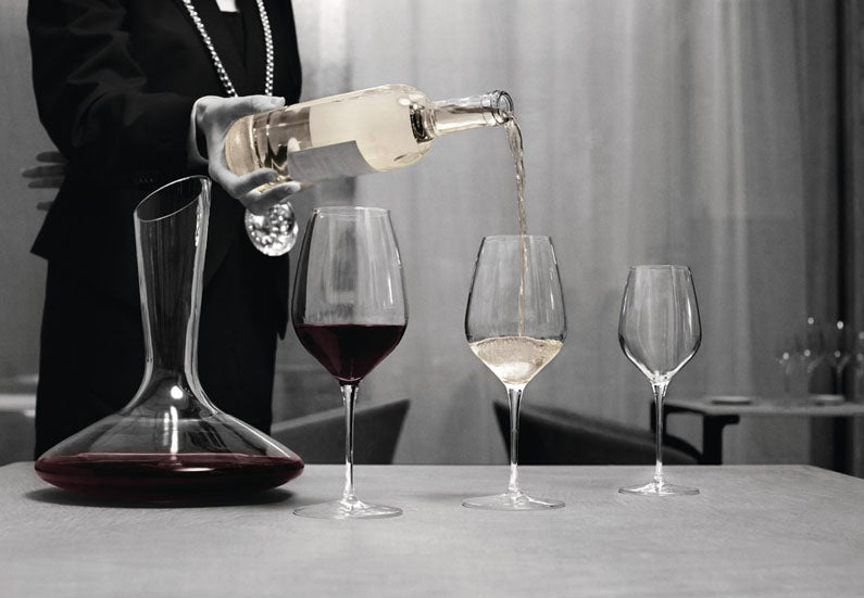 VERRE A PIED 30,5CL TRE SENSI INALTO CRISTAL TRANSPARENT – Verre à pied – HygiRéa