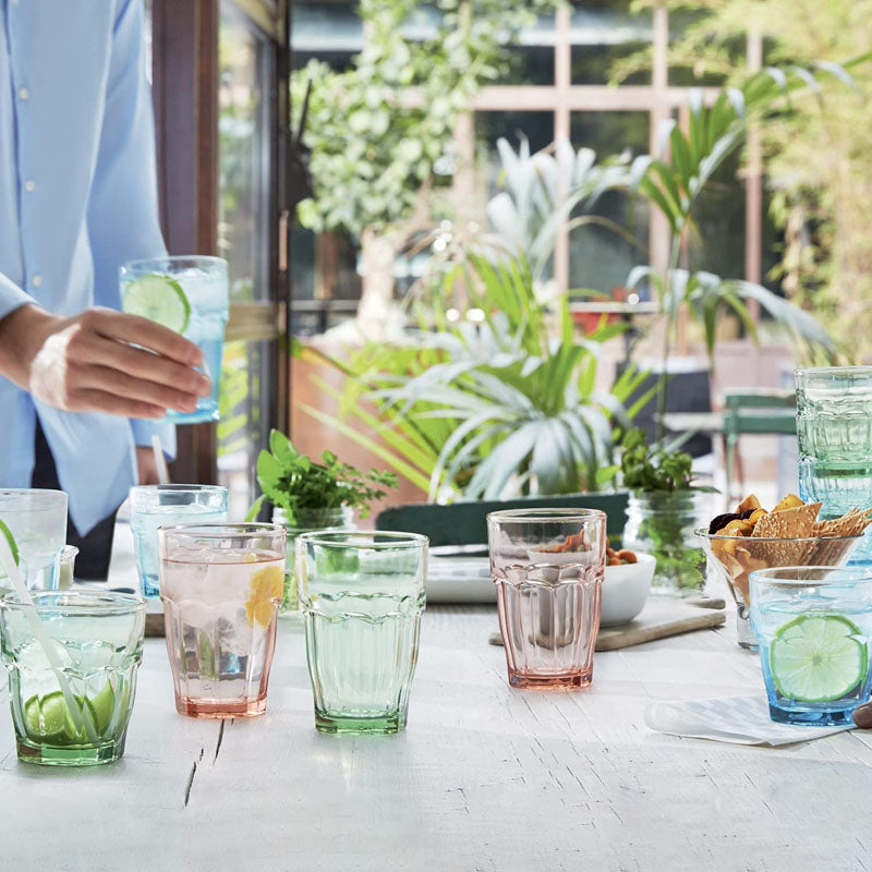 CHOPE FORME HAUTE ROCK BAR LOUNGE MINT 37CL VERRE TREMPÉ – Chope et gobelet – HygiRéa