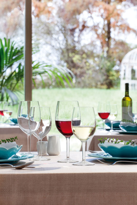 VERRE À PIED RUBINO VIN 37CL ULTRA CLAIR – Verre à pied – HygiRéa