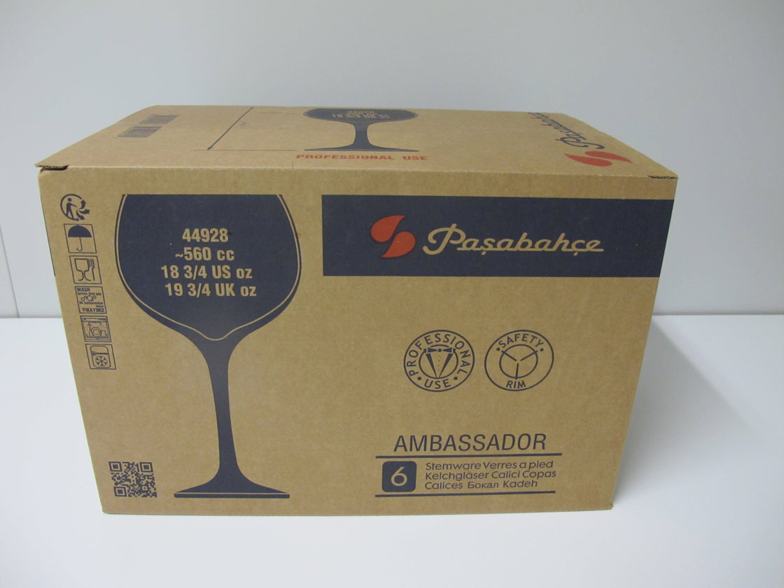 VERRE A PIED AMBASSADOR 55CL – La verrerie – HygiRéa