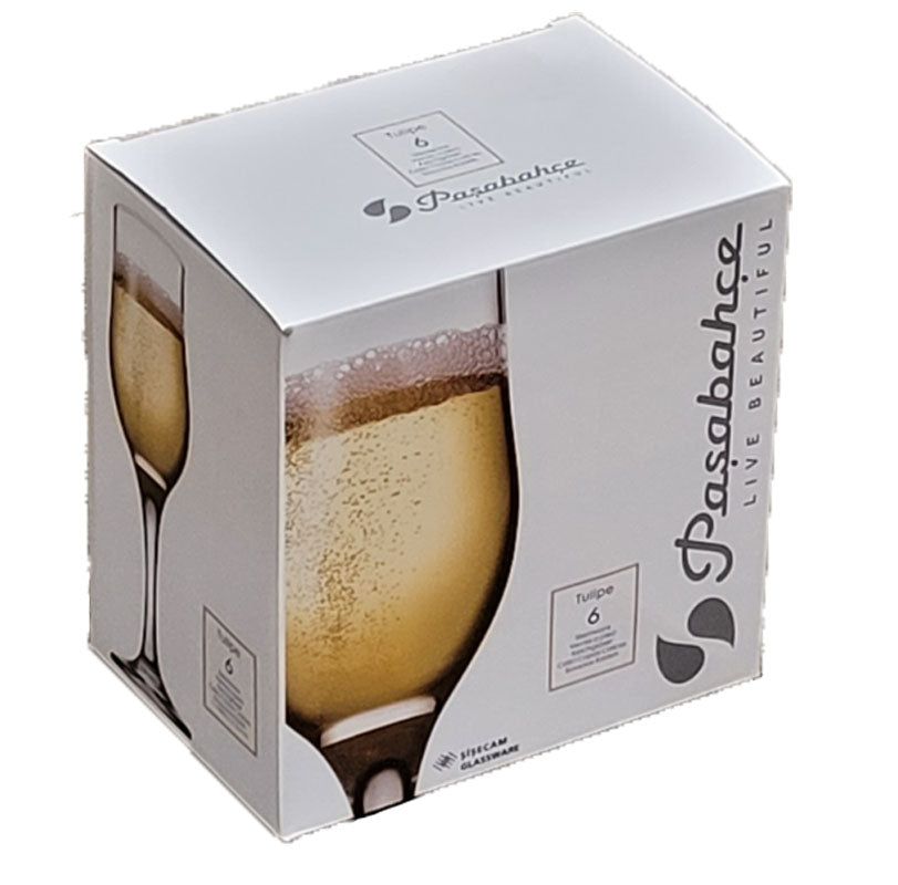 FLUTE CHAMPAGNE TULIP 20 CL – Verre à pied – HygiRéa