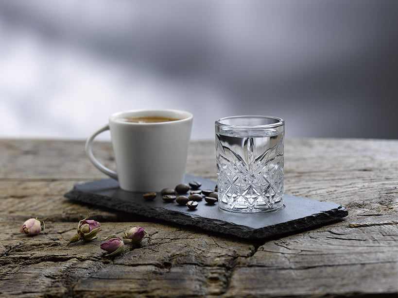 GOBELET LIQUEUR 6CL FORME BASSE TIMELESS VERRE TRANSPARENT – Accessoire du bar – HygiRéa