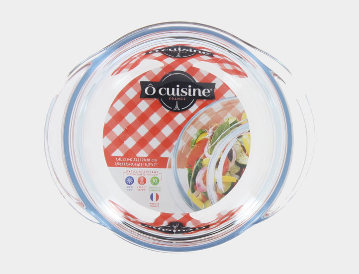 COCOTTE RONDE 1L O CUISINE – Cuisson au four – HygiRéa