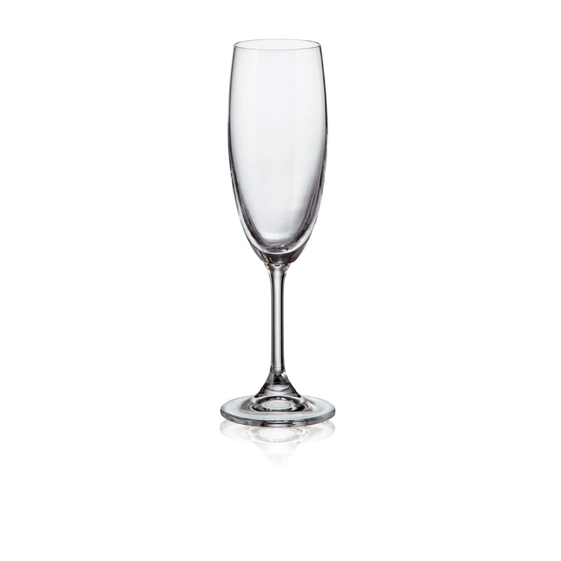 FLUTE OSLO 20CL EN CRISTALLIN – Verre à pied – HygiRéa