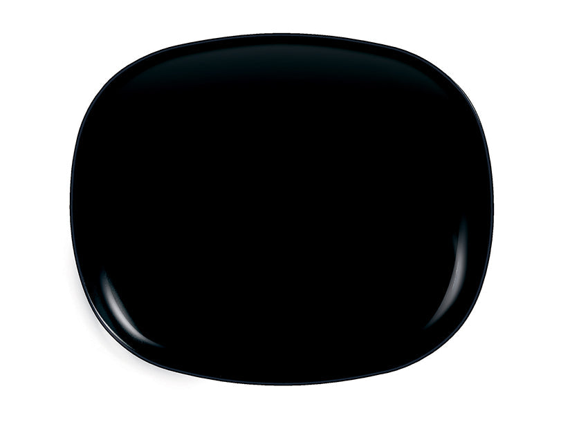 ASSIETTE RECTANGULAIRE 280X230 EVOLUTION BLACK T ARCOROC – Assiette – HygiRéa