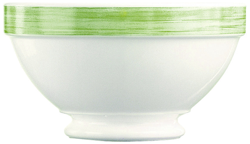 BOL BRUSH VERT 12CM EMPILABLE – Petit déjeuner – HygiRéa