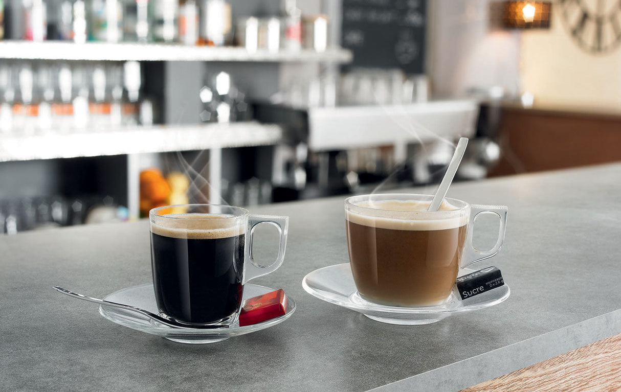 SOUS TASSE RONDE 14CM AROMA L3697 ARC ARCOROC – Petit déjeuner – HygiRéa