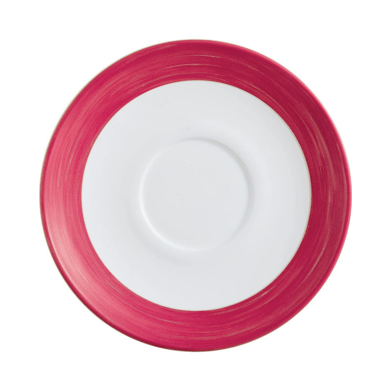 SOUS TASSE BRUSH CHERRY 14CM – Petit déjeuner – HygiRéa