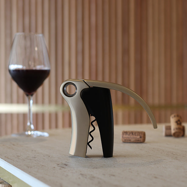 TIRE BOUCHON À LEVIER DELUXE EN ACIER INOXYDABLE – Accessoire du vin – HygiRéa