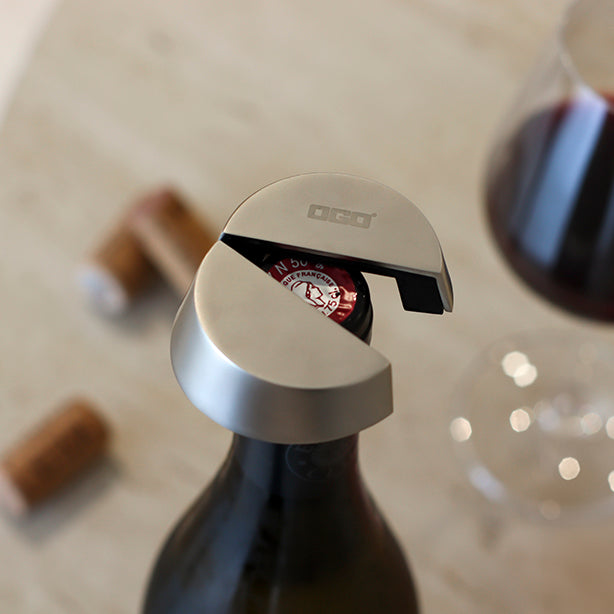 COUPE-CAPSULE DELUXE POUR BOUTEILLE DE VIN EN ACIER INOXYDABLE – Accessoire du vin – HygiRéa