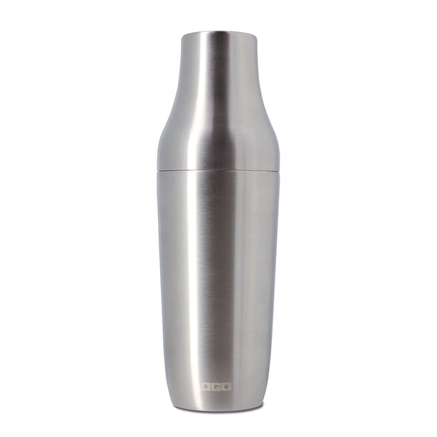 SHAKER À COCKTAIL DELUXE 600ML EN ACIER INOXYDABLE BROSSÉ – Accessoire du bar – HygiRéa