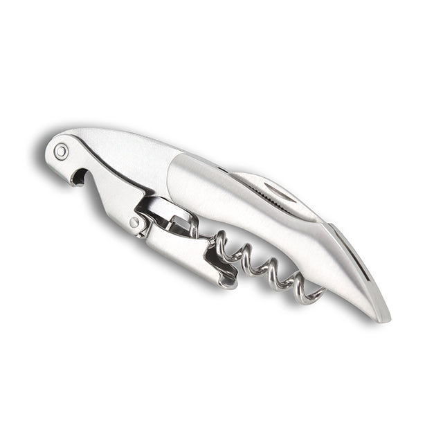 TIRE BOUCHON SOMMELIER EN MÉTAL FINITION MIROIR – Accessoire du vin – HygiRéa