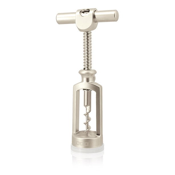 TIRE BOUCHON À VIS SANS FIN EN MÉTAL COULEUR INOX – Accessoire du vin – HygiRéa