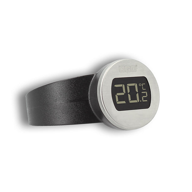 THERMOMÈTRE À VIN DIGITAL DELUXE EN ACIER INOXYDABLE – Accessoire du vin – HygiRéa