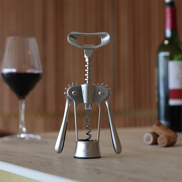 TIRE BOUCHON À LEVIER EN ACIER INOXYDABLE – Accessoire du vin – HygiRéa