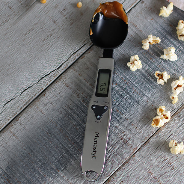 CUILLERE À MESURER ORIANE ÉLECTRONIQUE 300G PAR 0.10G – Pesage cuisine – HygiRéa