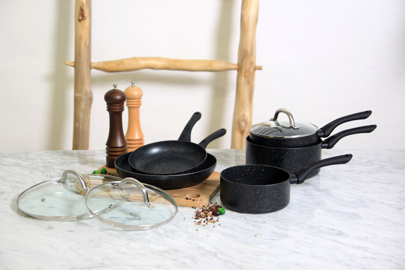 COUVERCLE EN VERRE 24CM AVEC BORD & POIGNÉE INOX – Couvercle – HygiRéa