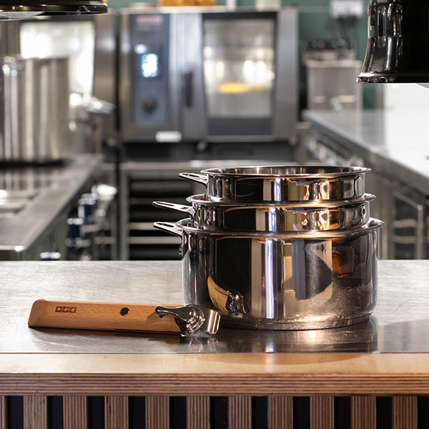 CASSEROLE ECTOR 18CM EN ACIER INOXYDABLE – Casserole – HygiRéa