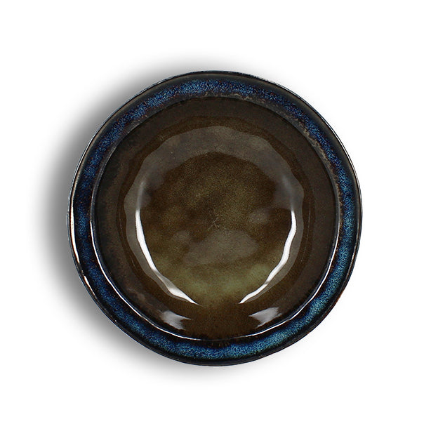 ASSIETTE CREUSE CERTALDO 19CM EN GRÈS MARRON – Assiette – HygiRéa