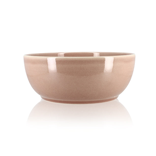 POKE BOWL 12.5CM EN GRÈS ROSE PÂLE 360 ML – Assiette – HygiRéa