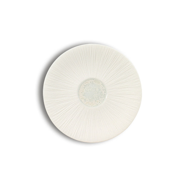 SOUCOUPE URUS 15CM EN PORCELAINE BLEU ET BLANC – Petit déjeuner – HygiRéa