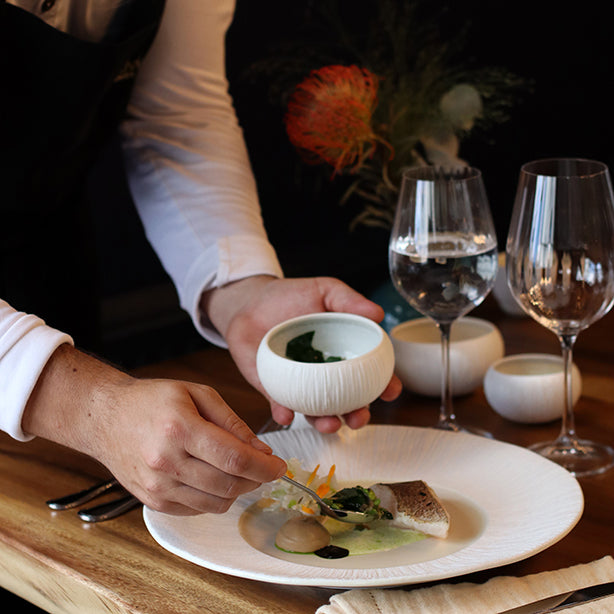 BOL URUS 10CM EN PORCELAINE BLEU ET BLANC – Petit déjeuner – HygiRéa