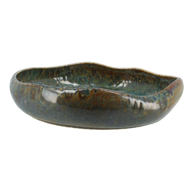 ASSIETTE VENUS 25CM EN PORCELAINE BLEU – Assiette – HygiRéa