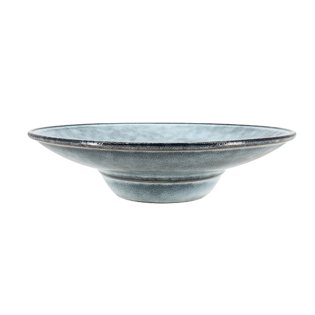 ASSIETTE GOURMET ARONAL 27CM EN GRÈS BLEU – Assiette – HygiRéa